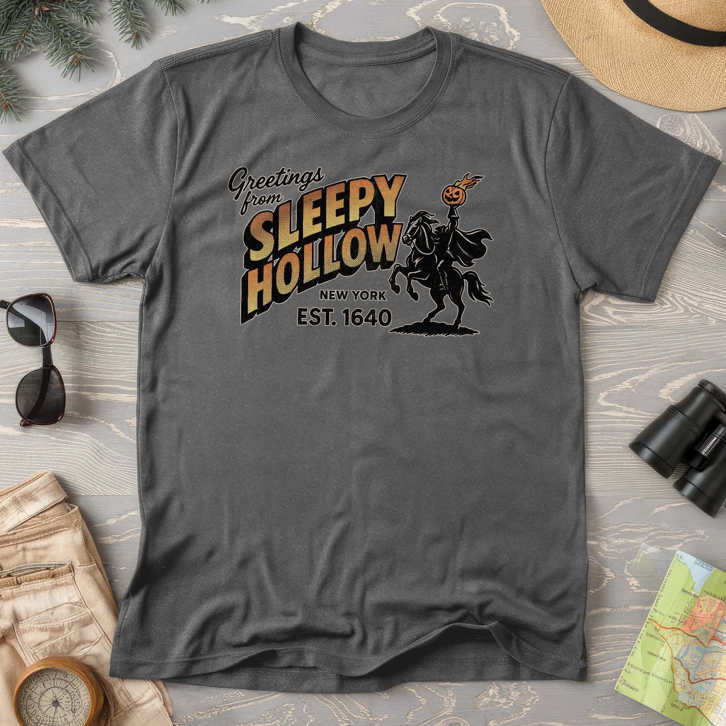 Greetings From Sleepy Hollow Comfort Colors T-Shirt