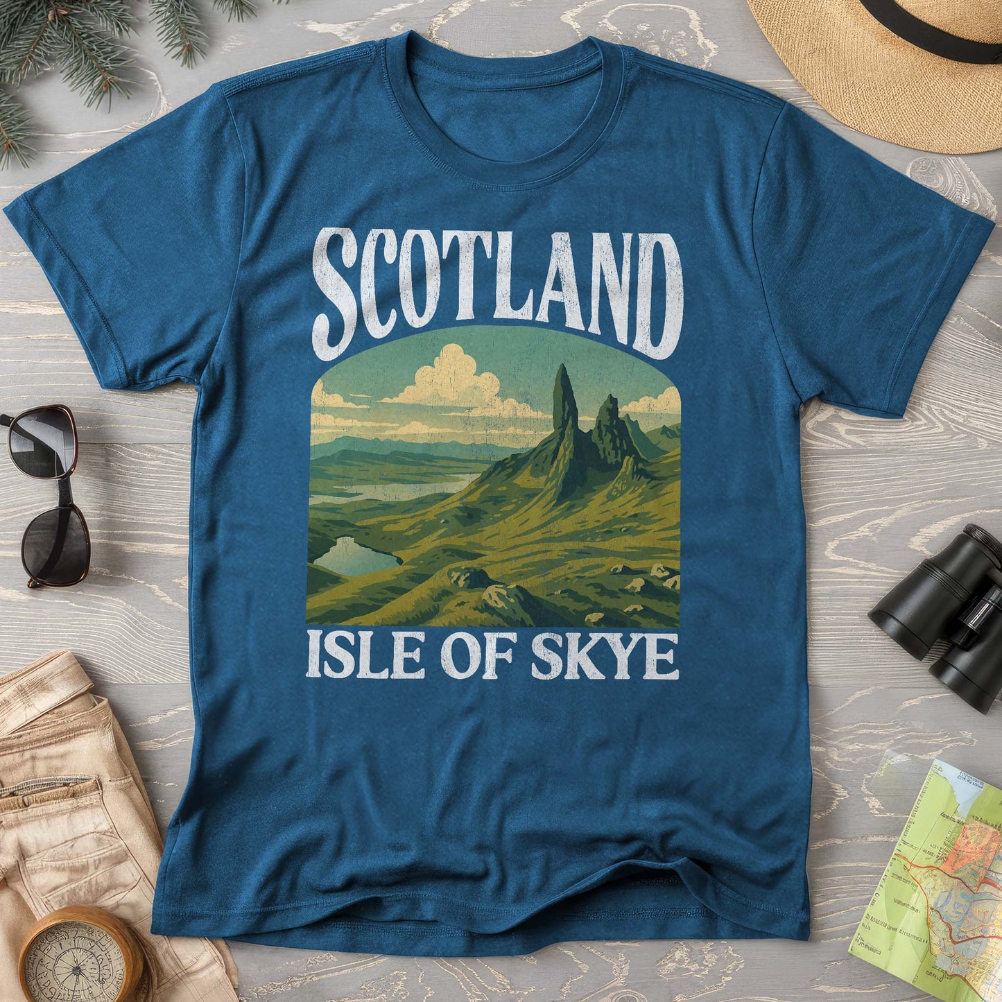 Scotland Isle of Skye "Big & Bold" Comfort Colors T-Shirt
