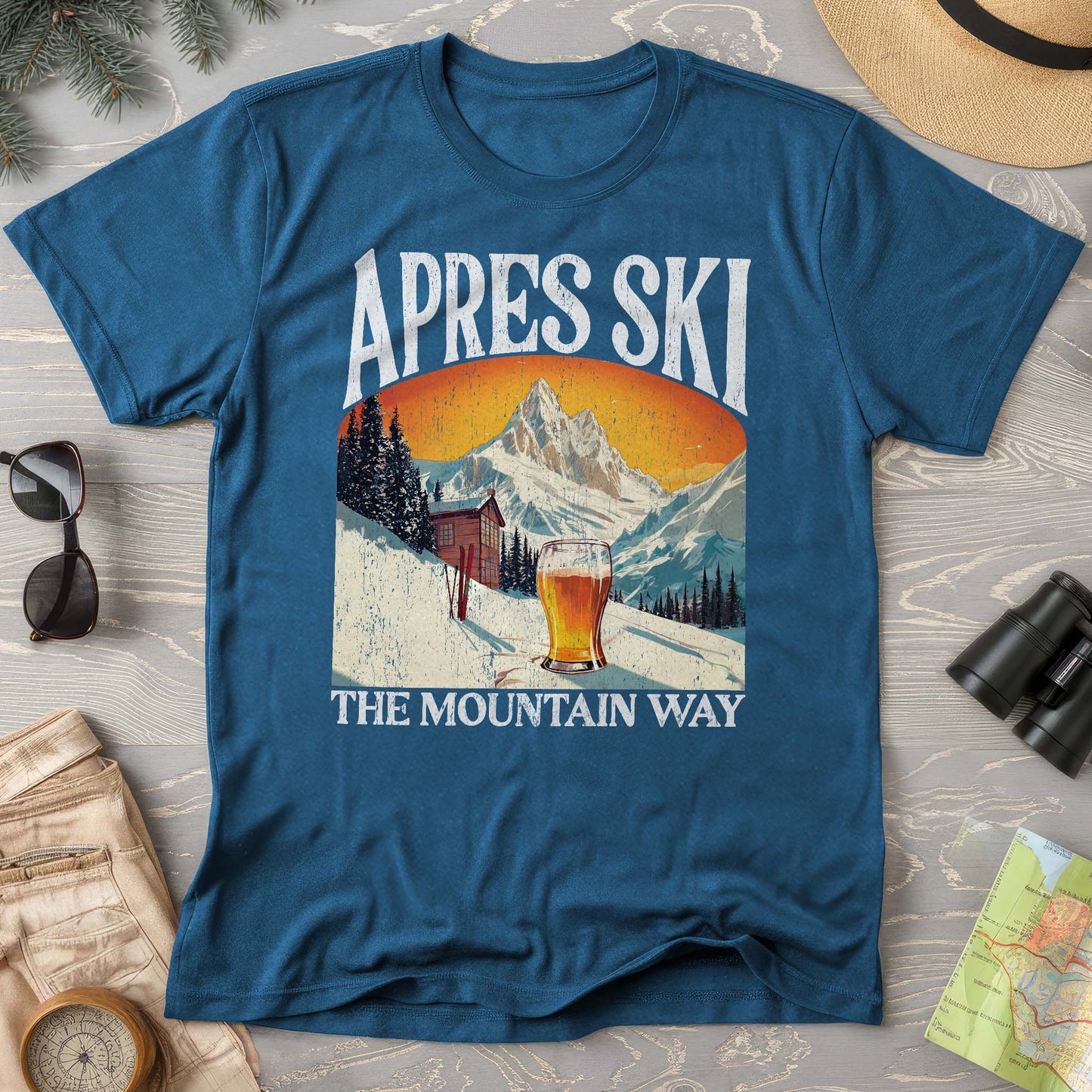 Apres Ski "Big and Bold" Comfort Colors T-Shirt