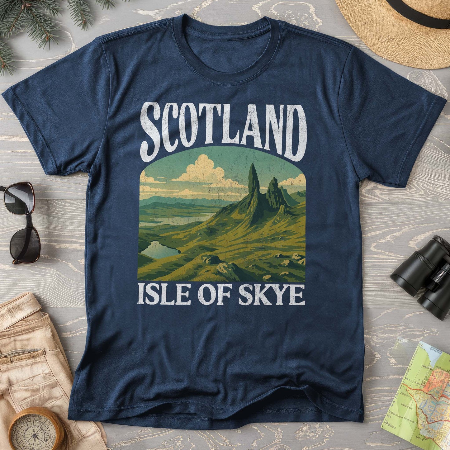 Scotland Isle of Skye "Big & Bold" Comfort Colors T-Shirt