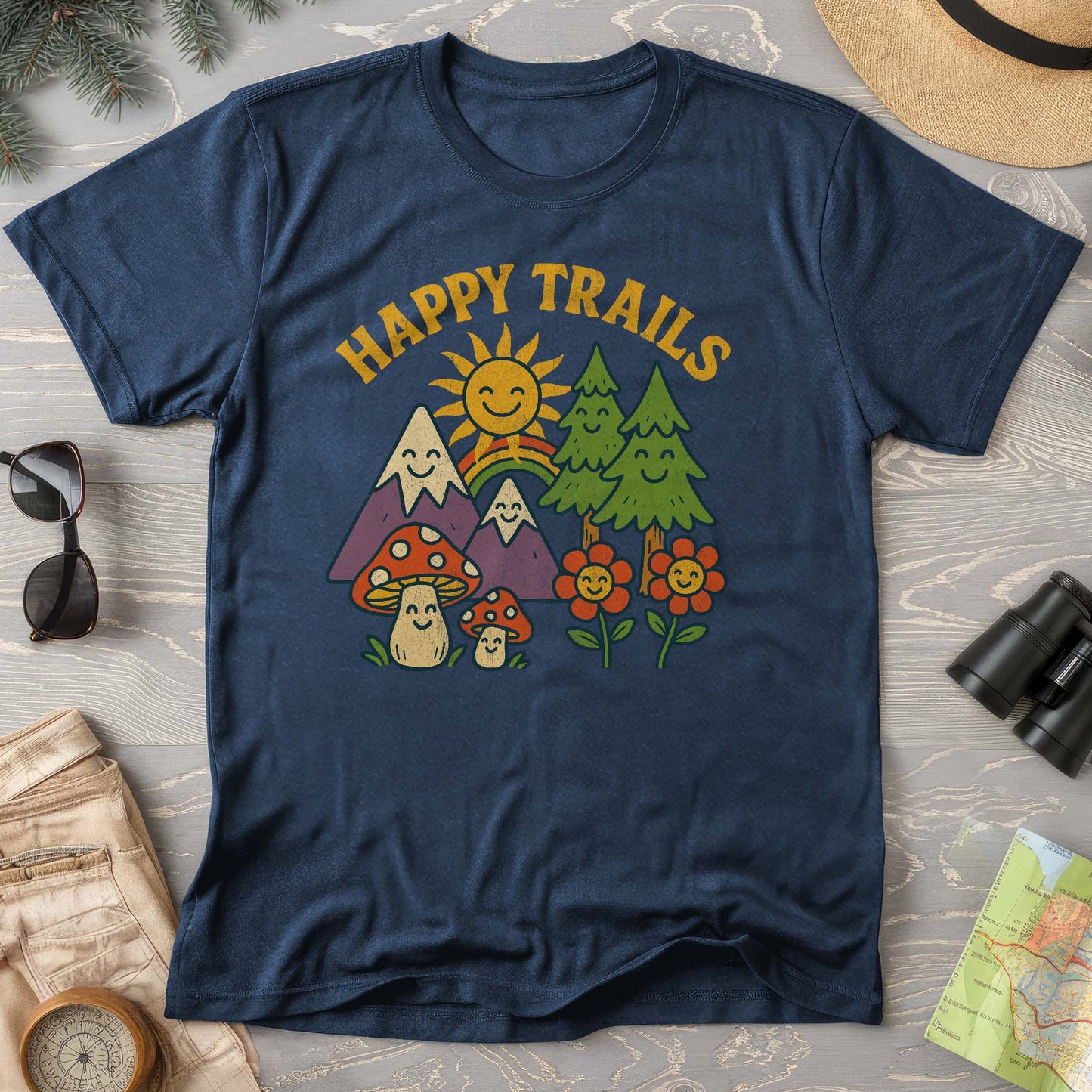 Happy Trails Comfort Colors T-Shirt