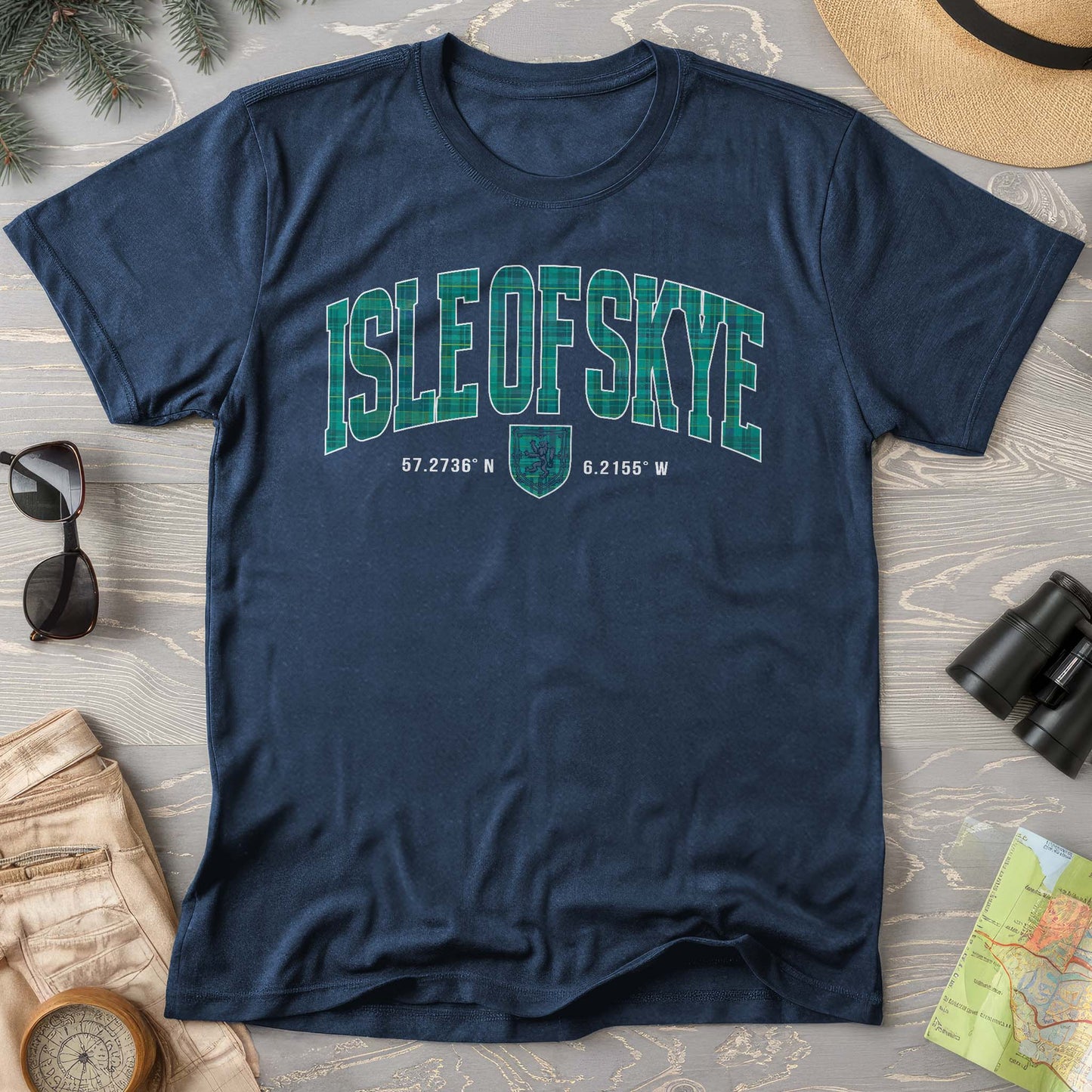 Isle of Skye Varsity Comfort Colors T-Shirt