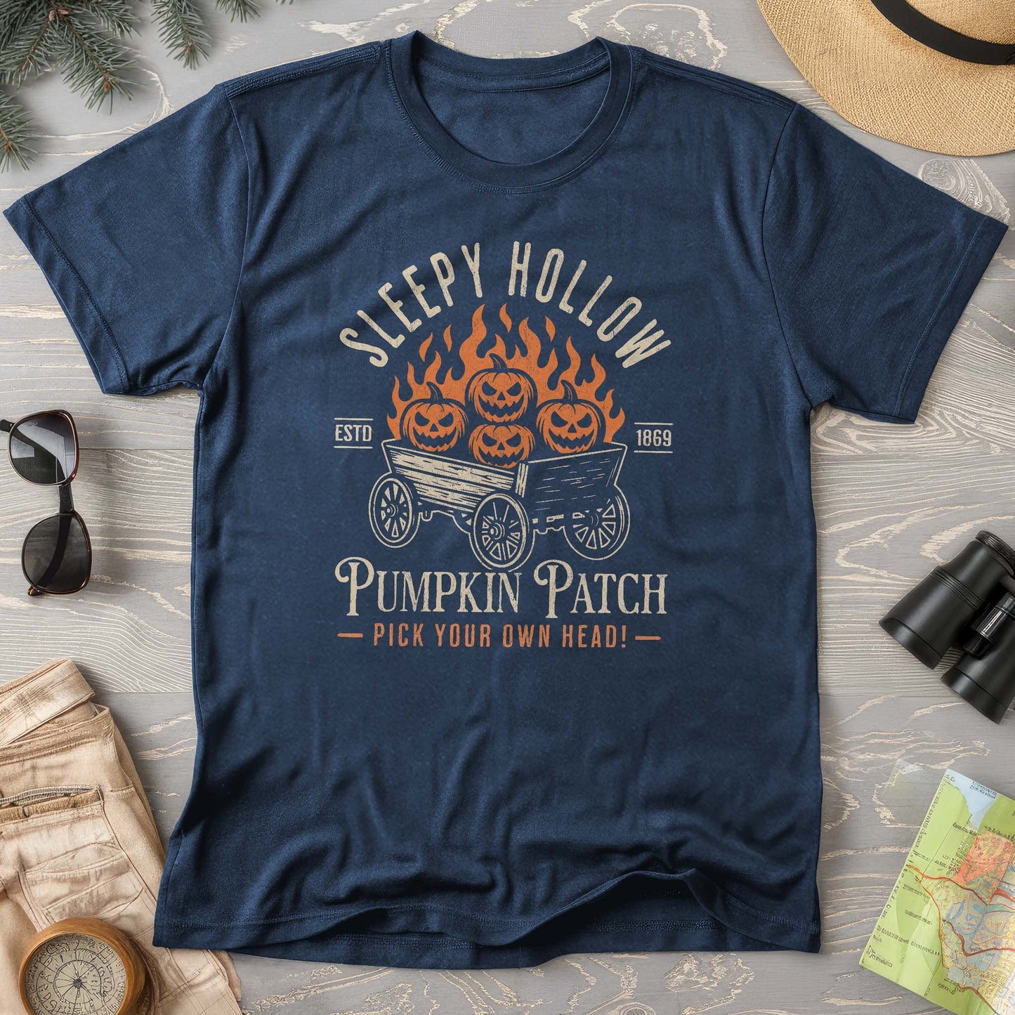 Sleepy Hollow Pumpkin Patch Comfort Colors T-Shirt