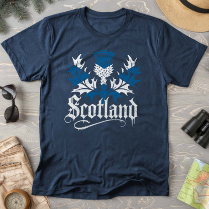 Scotland Gothic Thistle Comfort Colors T-Shirt