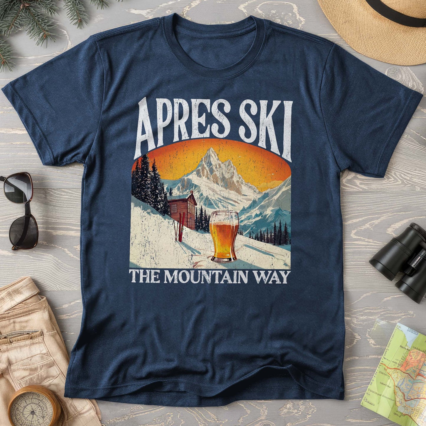 Apres Ski "Big and Bold" Comfort Colors T-Shirt