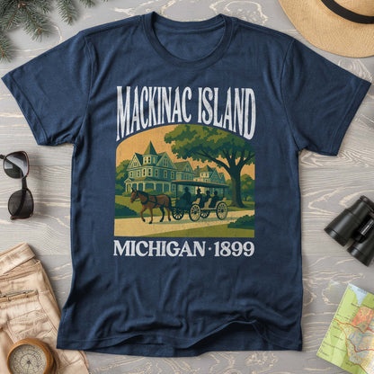 Mackinac Island Michigan "Big and Bold" Comfort Colors T-Shirt
