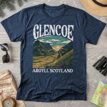 Glencoe Scotland "Big & Bold" Comfort Colors T-Shirt