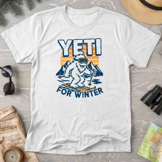 Yeti for Winter Comfort Colors T-Shirt