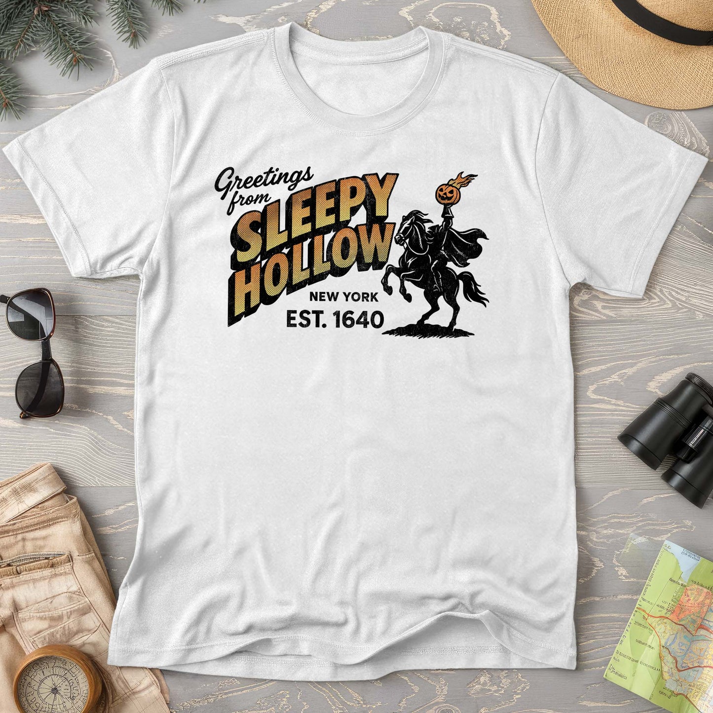 Greetings From Sleepy Hollow Comfort Colors T-Shirt