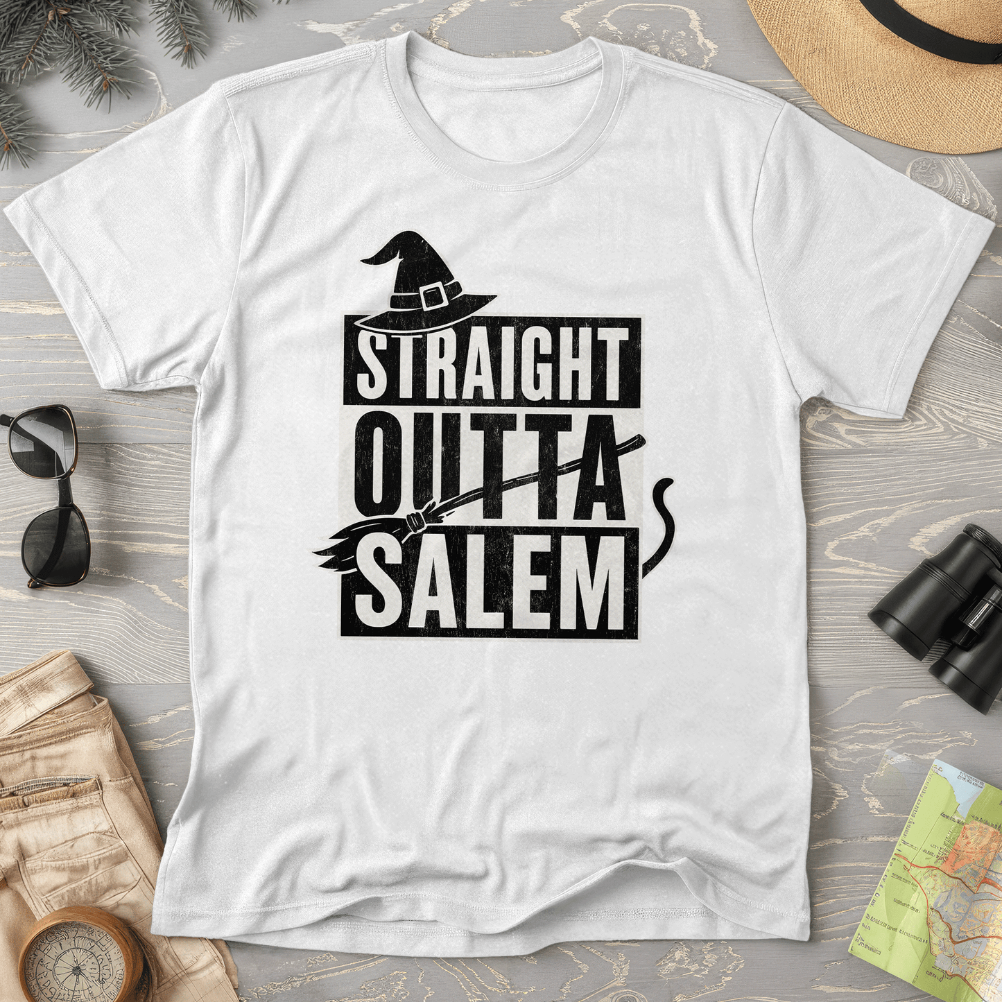 Straight Outta Salem Comfort Colors T-Shirt