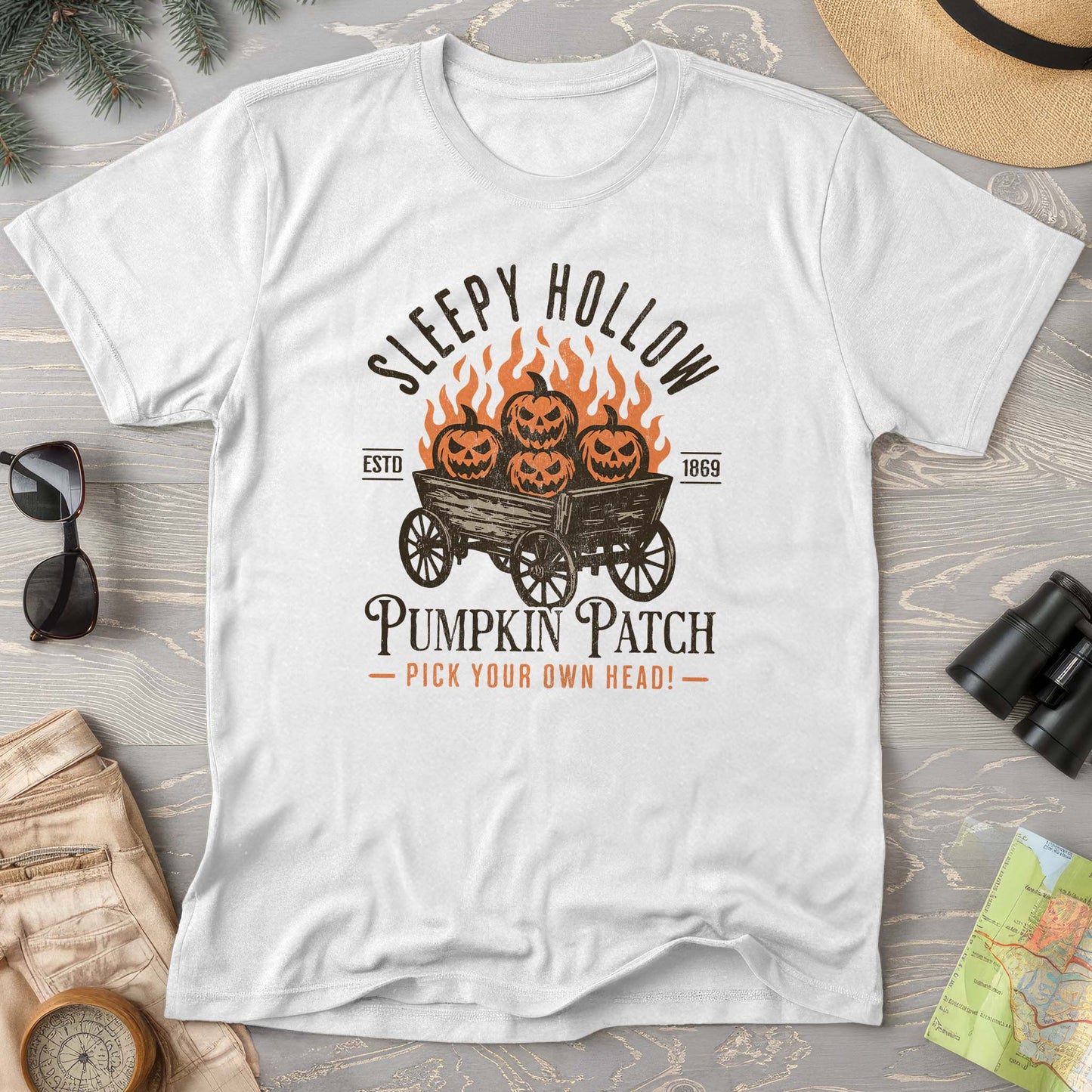 Sleepy Hollow Pumpkin Patch Comfort Colors T-Shirt