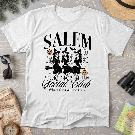 Salem Social Club Retro 50's Comfort Colors T-Shirt