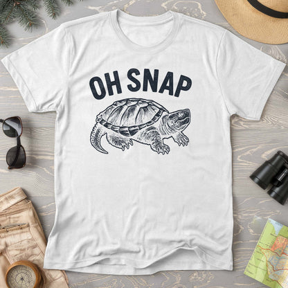Snapping Turtle "Oh Snap" Textured Comfort Colors T-Shirt