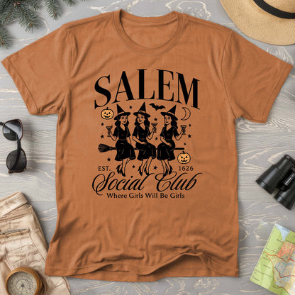 Salem Social Club Retro 50's Comfort Colors T-Shirt