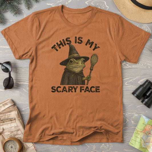This Is My Scary Face Comfort Colors T-Shirt