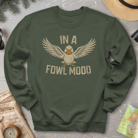 In a Fowl Mood "Vintage Duck" Sweatshirt
