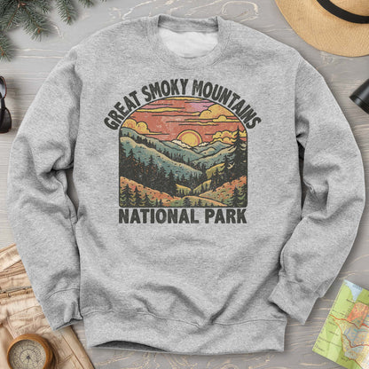 Great Smoky Mountains National Park Sunset Sweatshirt