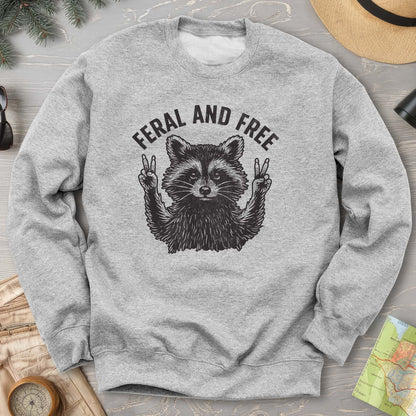 Feral and Free "Vintage Raccoon" Sweatshirt