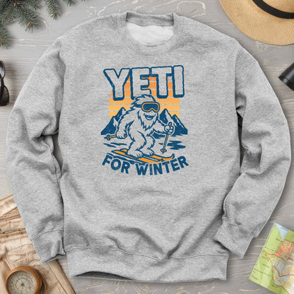 Yeti For Winter Sweatshirt