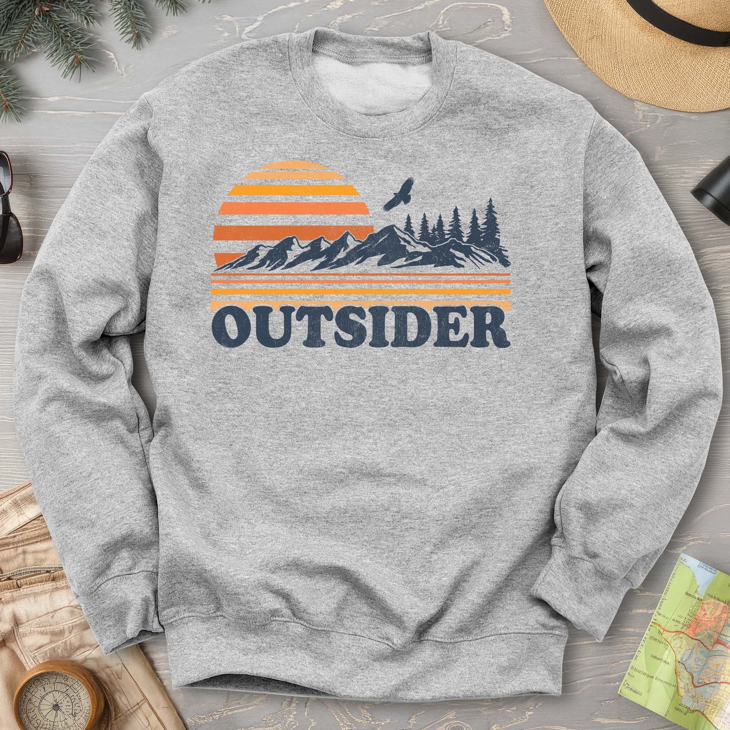 Outsider Vintage Mountains Sweatshirt