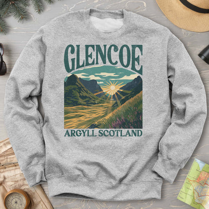 Glencoe Scotland "Big & Bold" Sweatshirt