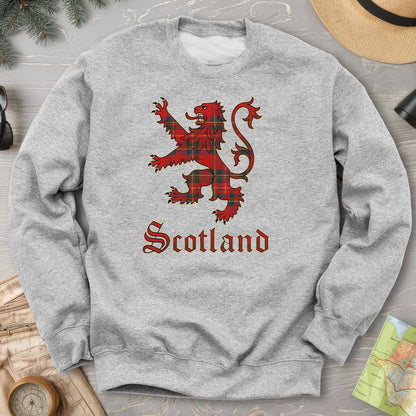 Scotland Tartan Lion Sweatshirt