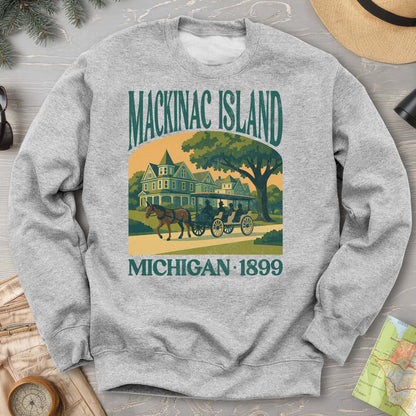 Mackinac Island Michigan "Big and Bold" Sweatshirt