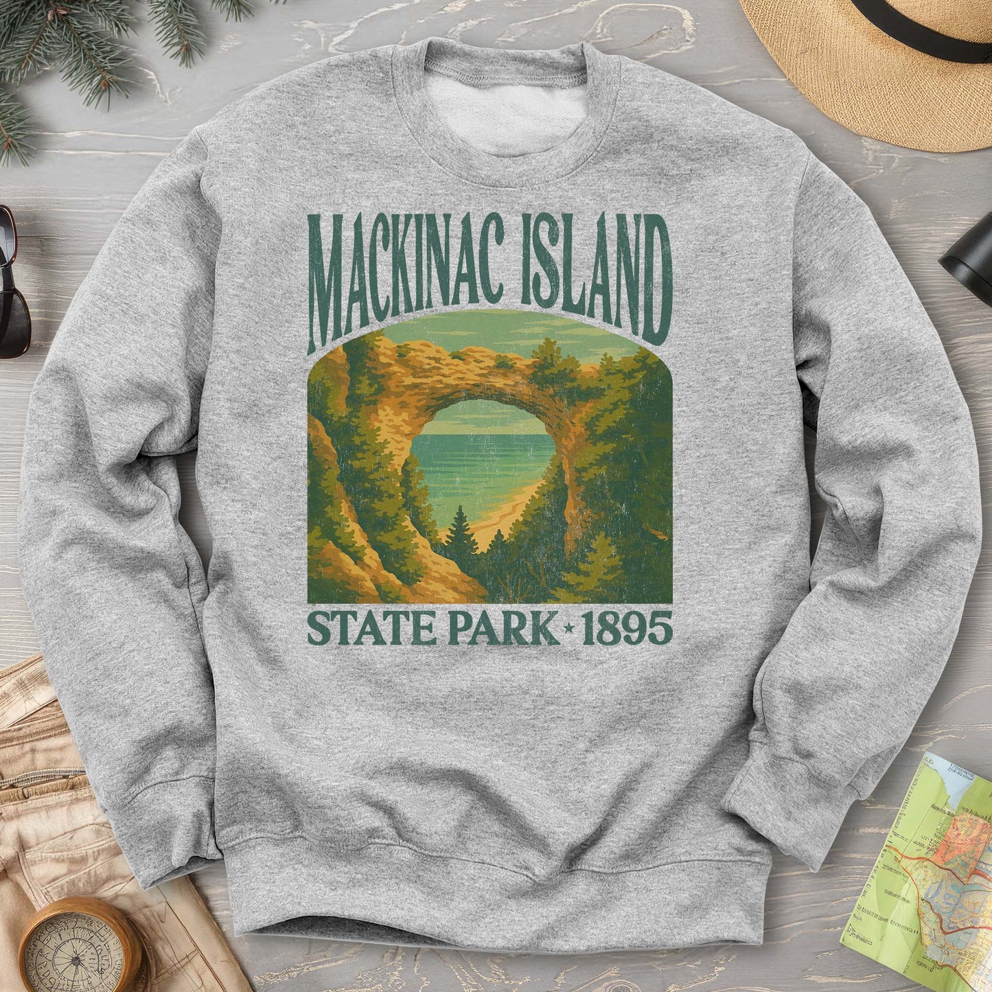 Mackinac Island State Park"Big and Bold" Sweatshirt