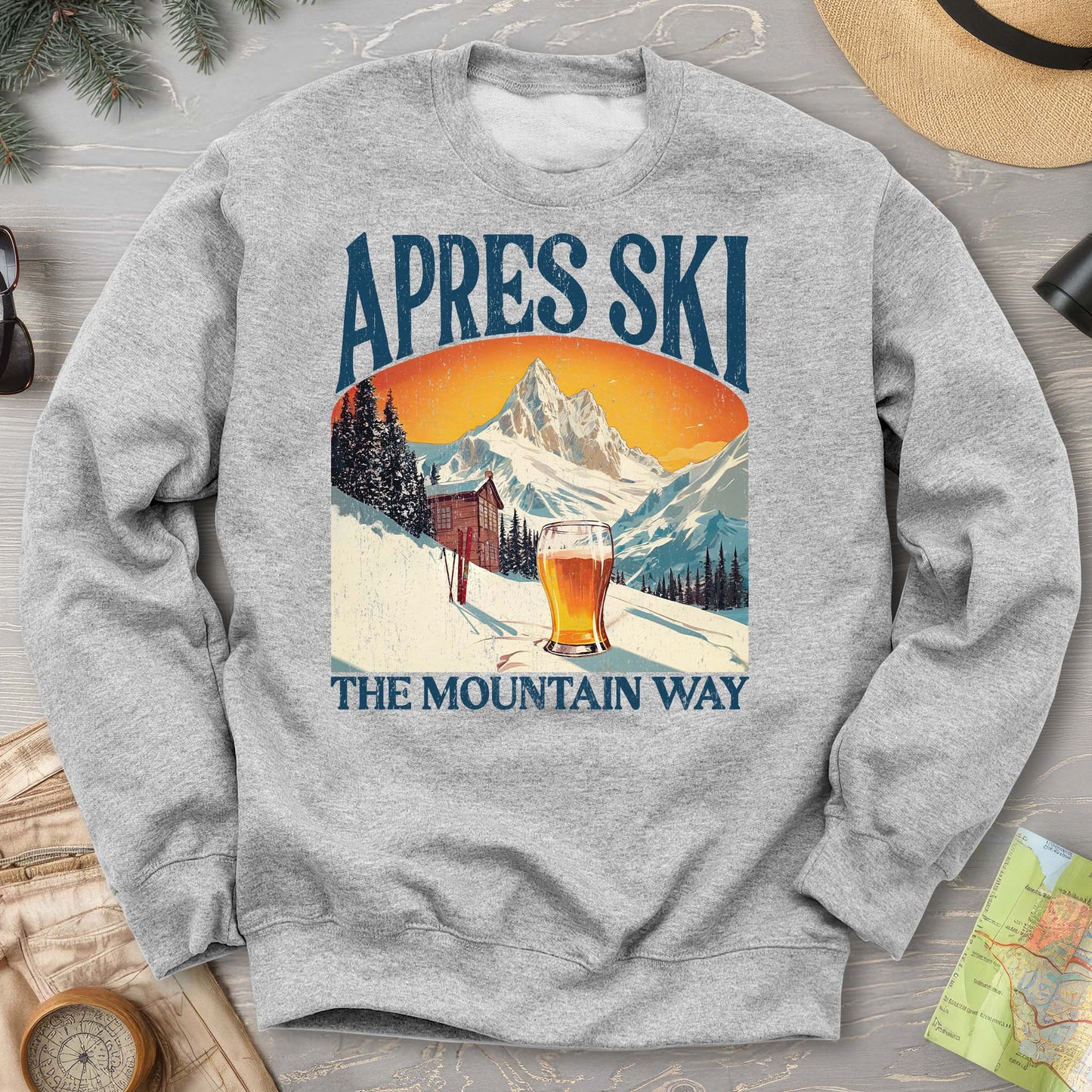 Apres Ski "Big and Bold" Sweatshirt