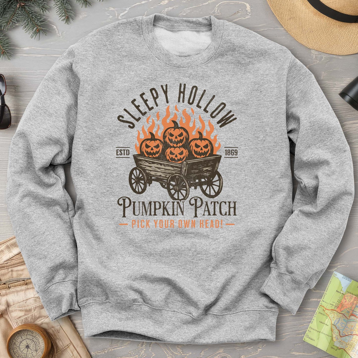 Sleepy Hollow Pumpkin Patch Sweatshirt