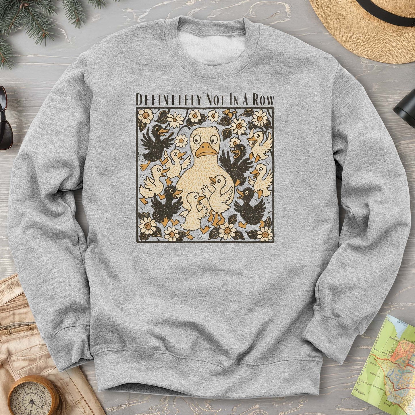 Ducks "Definitely Not in a Row" Sweatshirt
