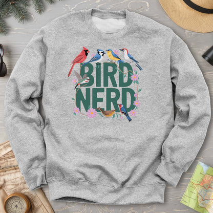Bird Nerd "Flower Birds" Sweatshirt