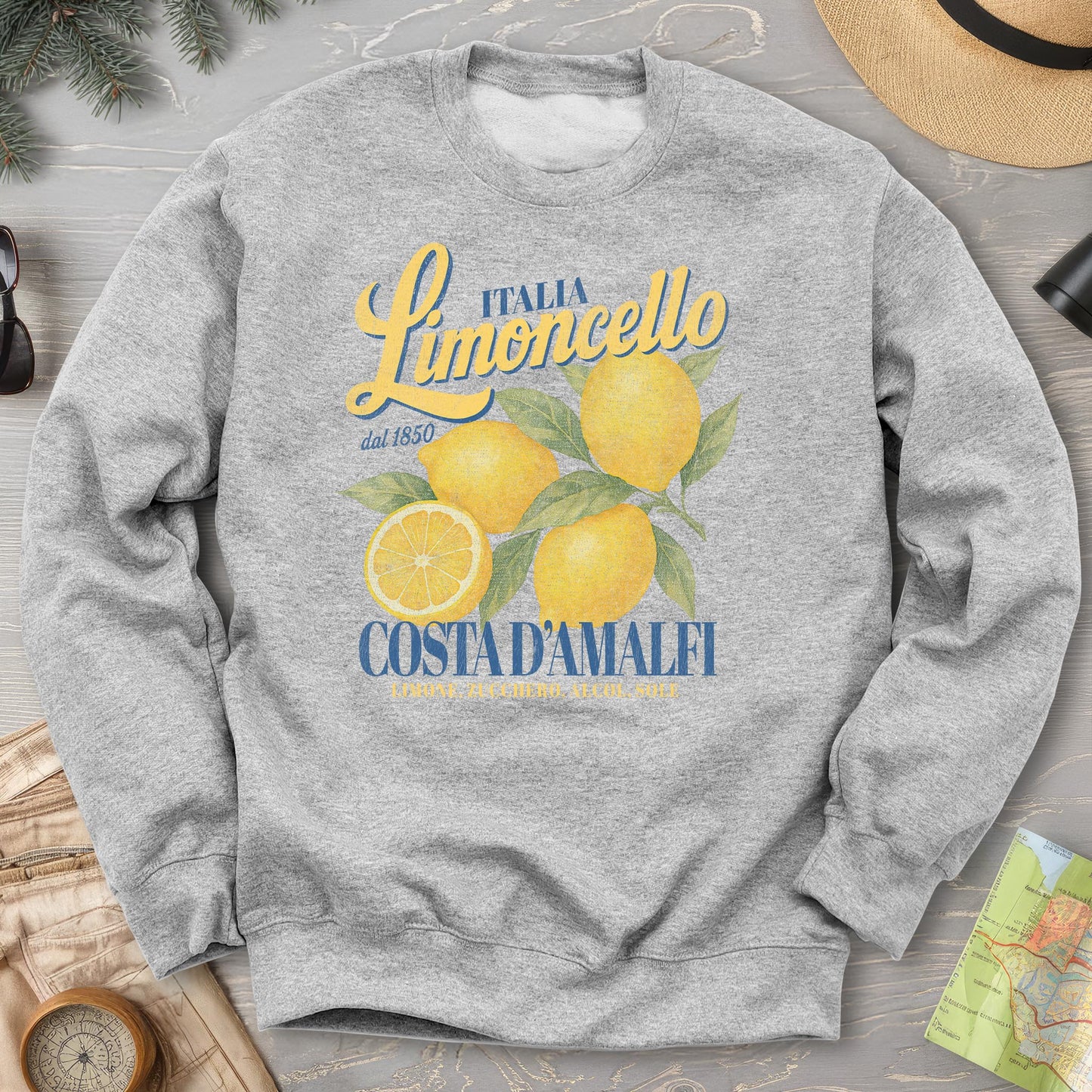 Amalfi Coast "Limoncello" Sweatshirt