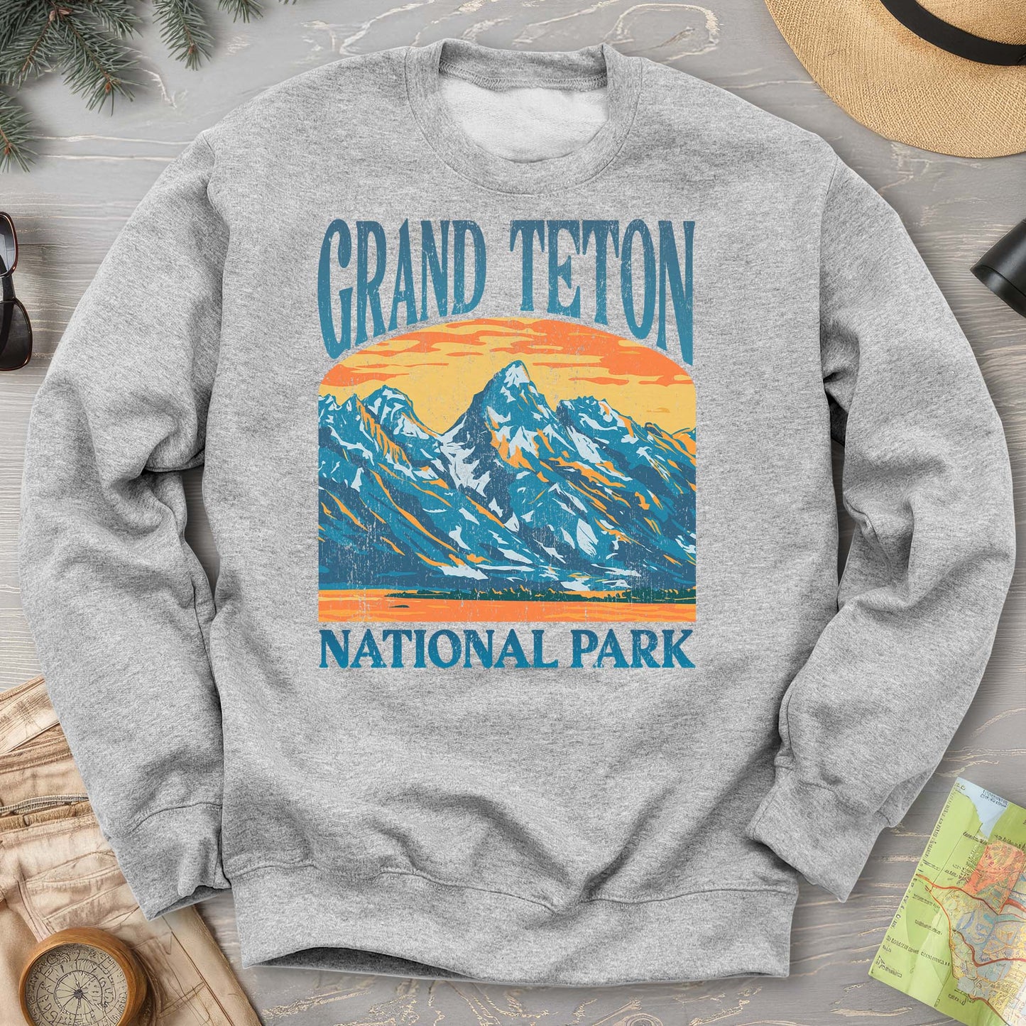 Grand Teton National Park "Big and Bold" Sweatshirt