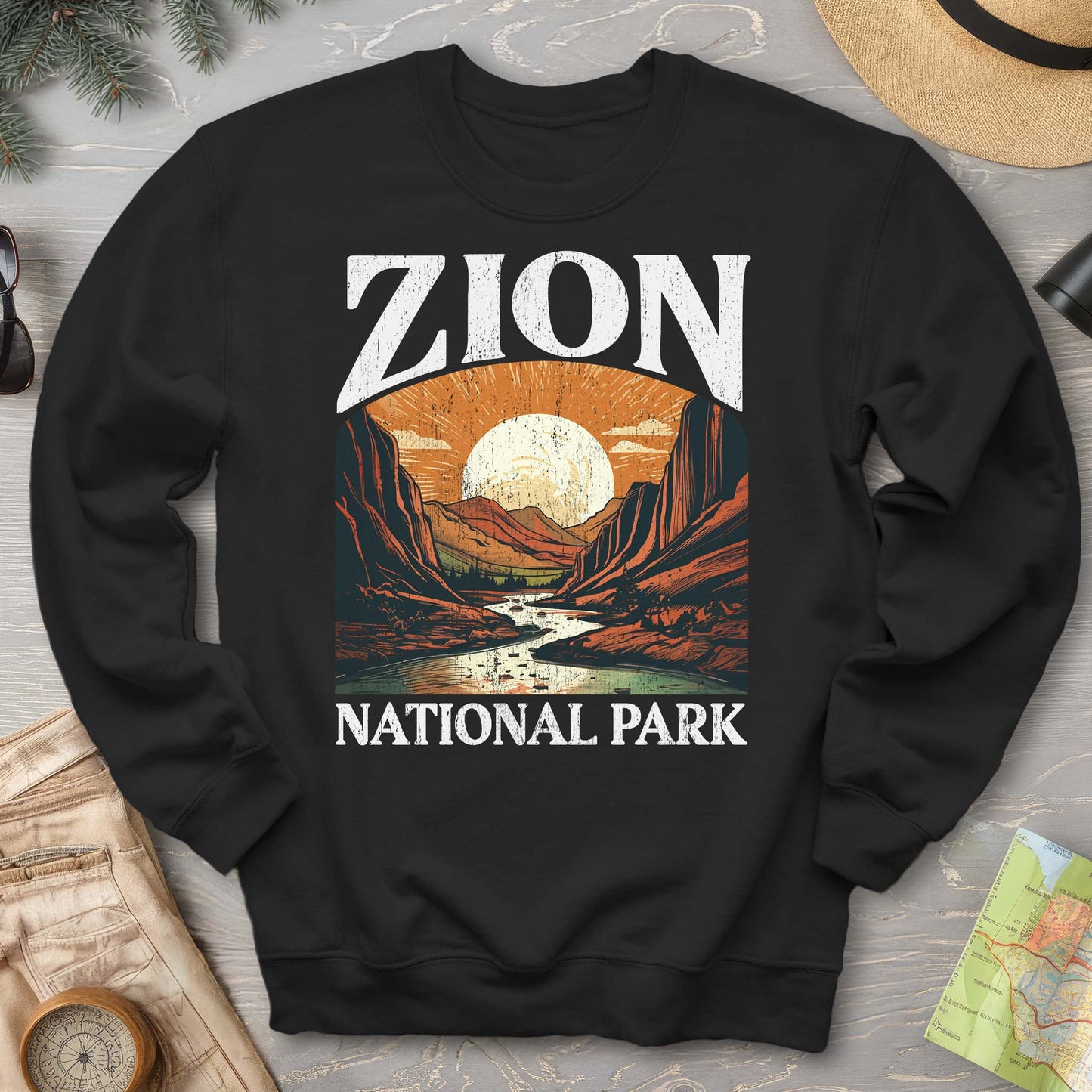 Zion National Park "Big and Bold" Sweatshirt