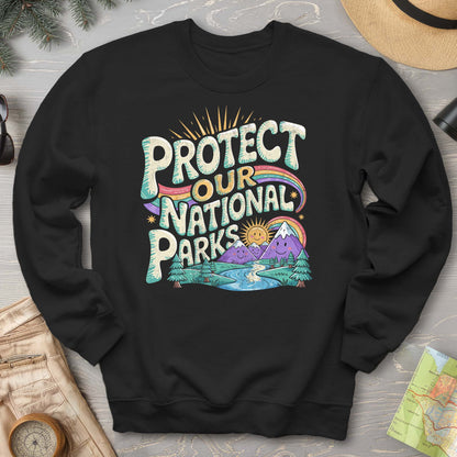 Protect Our Parks "Happy Hippie" Sweatshirt