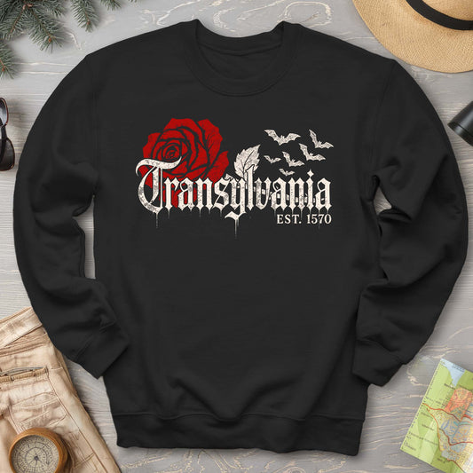 Transylvania Gothic Rose Sweatshirt