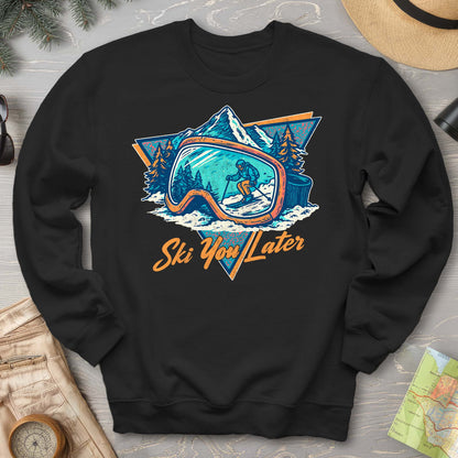 Ski You Later Retro 1980's Sweatshirt