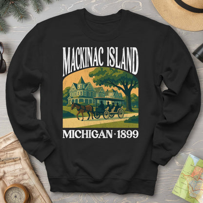 Mackinac Island Michigan "Big and Bold" Sweatshirt
