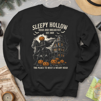 Sleepy Hollow Dead and Breakfast Sweatshirt