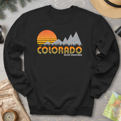 Colorado Rocky Mountains "80's Retro" Sweatshirt