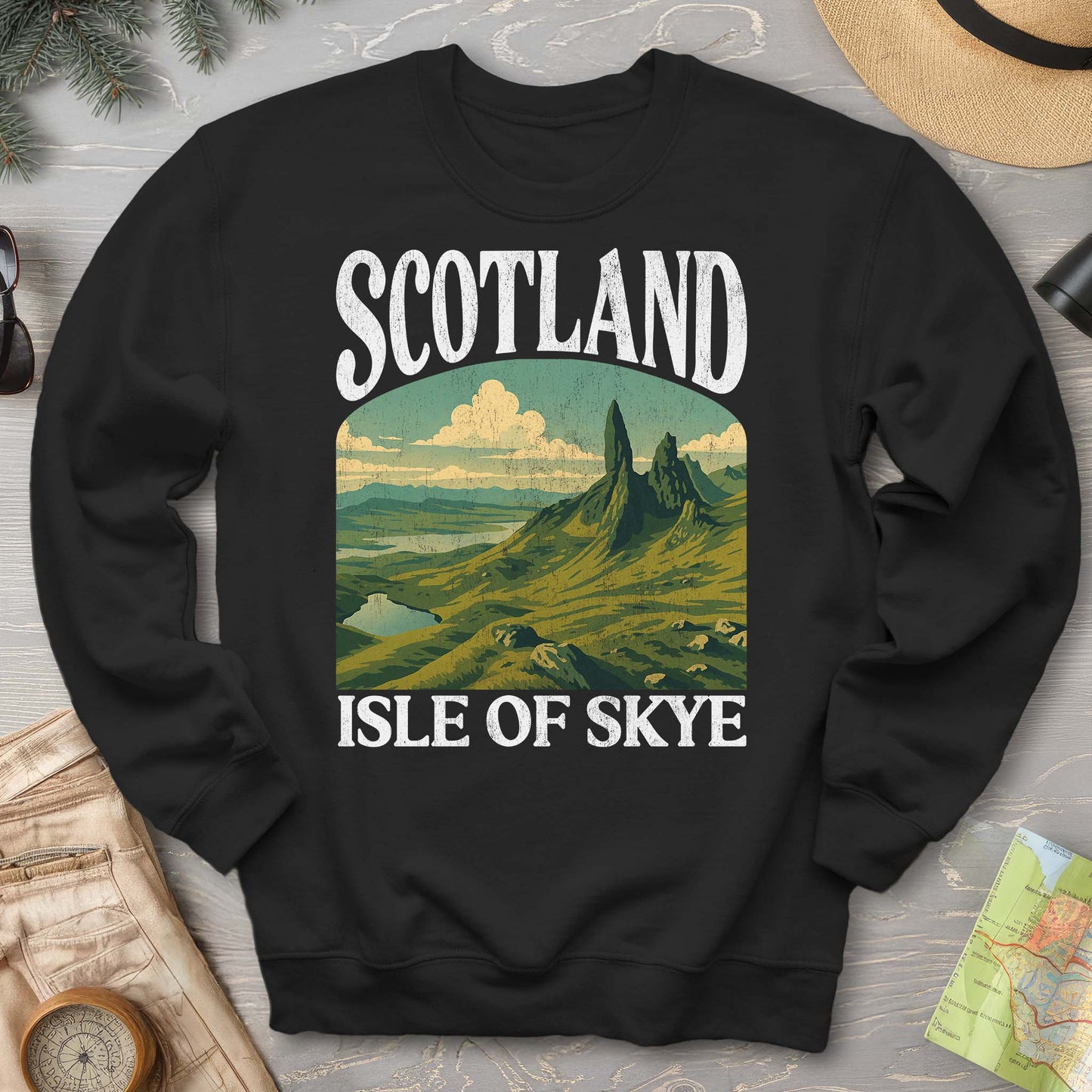 Scotland Isle of Skye "Big & Bold" Sweatshirt