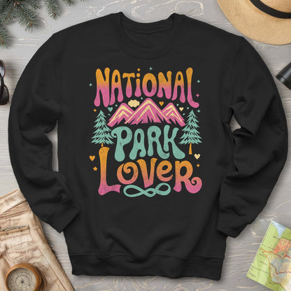 National Park Lover "Groovy Color" Sweatshirt