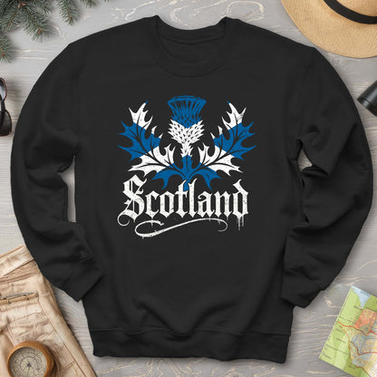 Scotland Gothic Thistle Sweatshirt