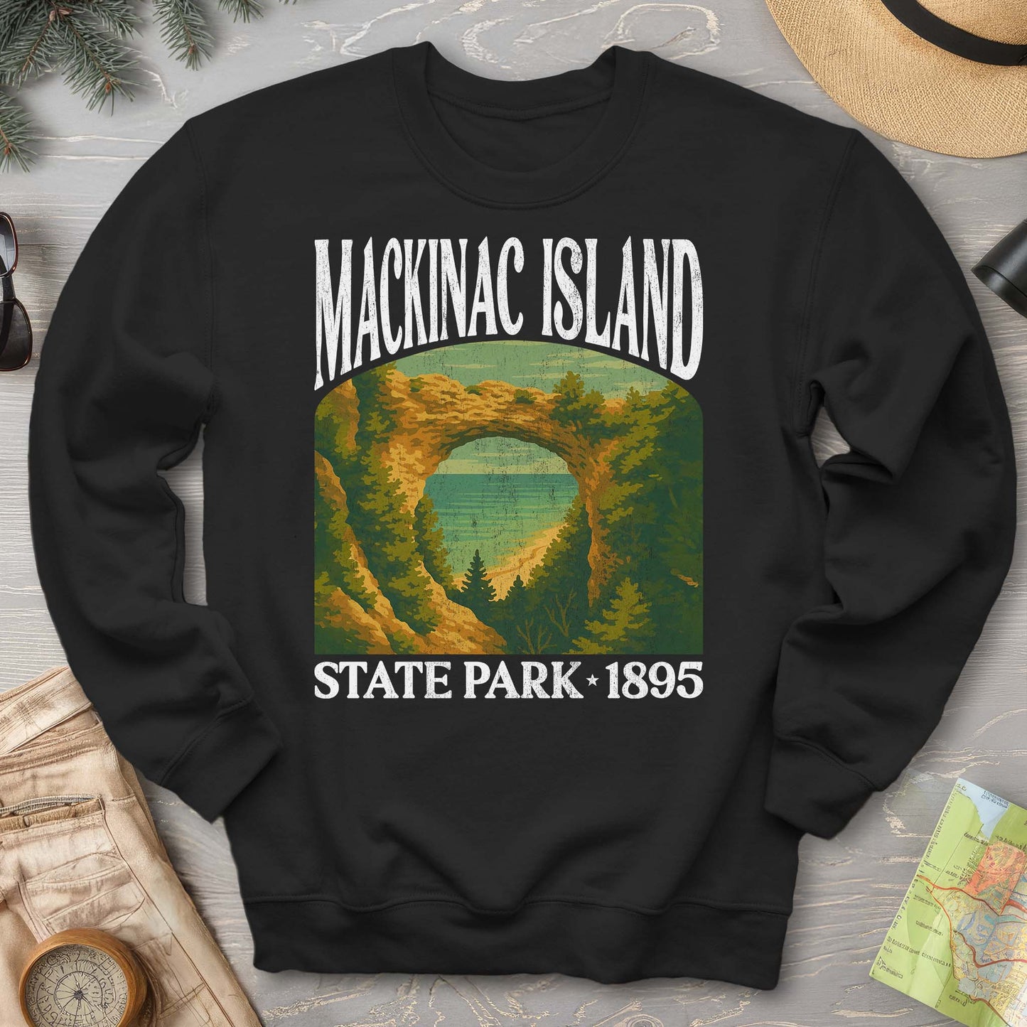 Mackinac Island State Park"Big and Bold" Sweatshirt