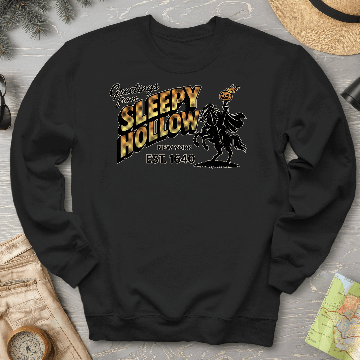 Greetings from Sleepy Hollow Sweatshirt