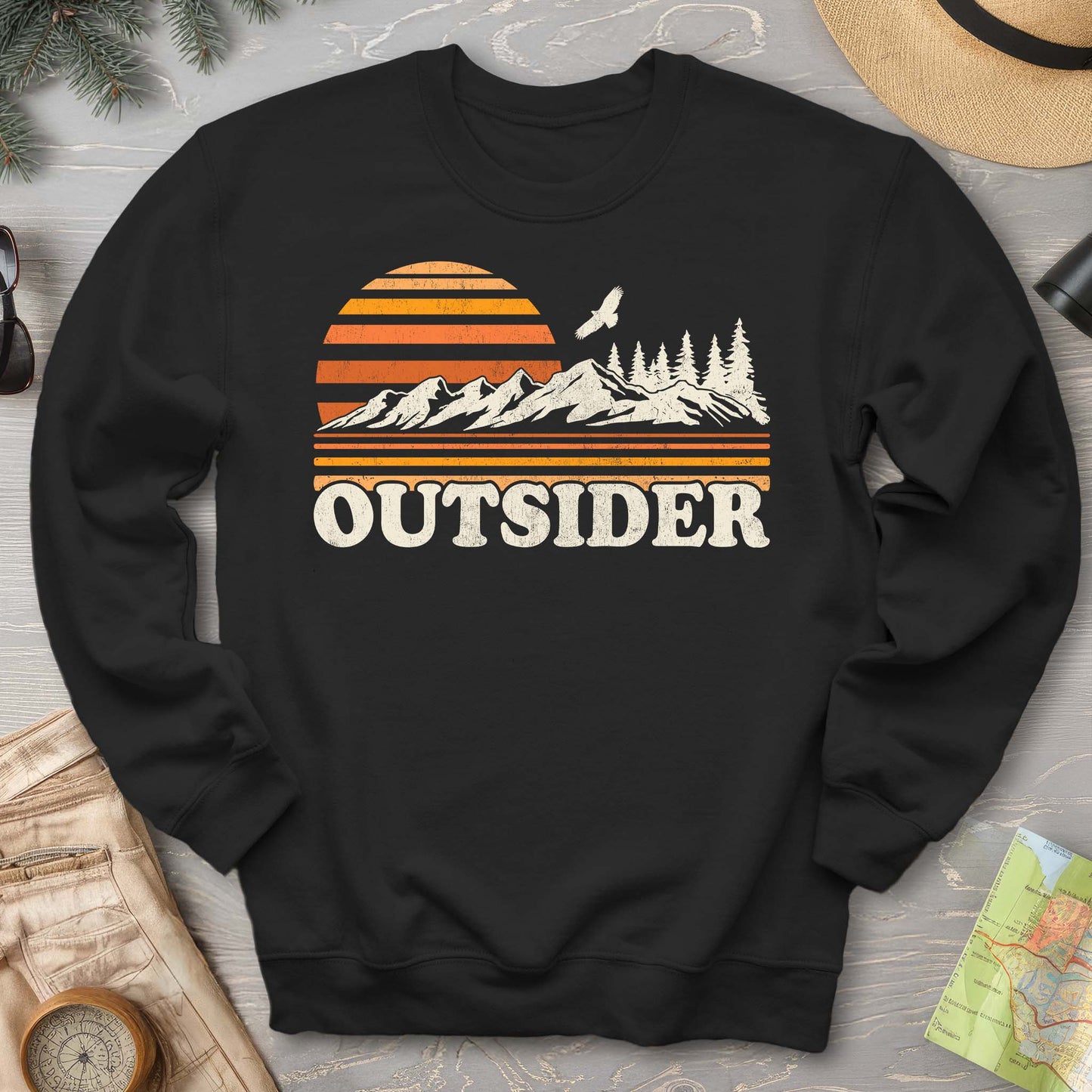 Outsider Vintage Mountains Sweatshirt