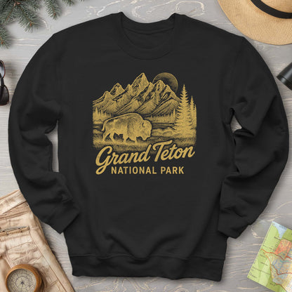 Grand Teton "Vintage Sketch" Sweatshirt