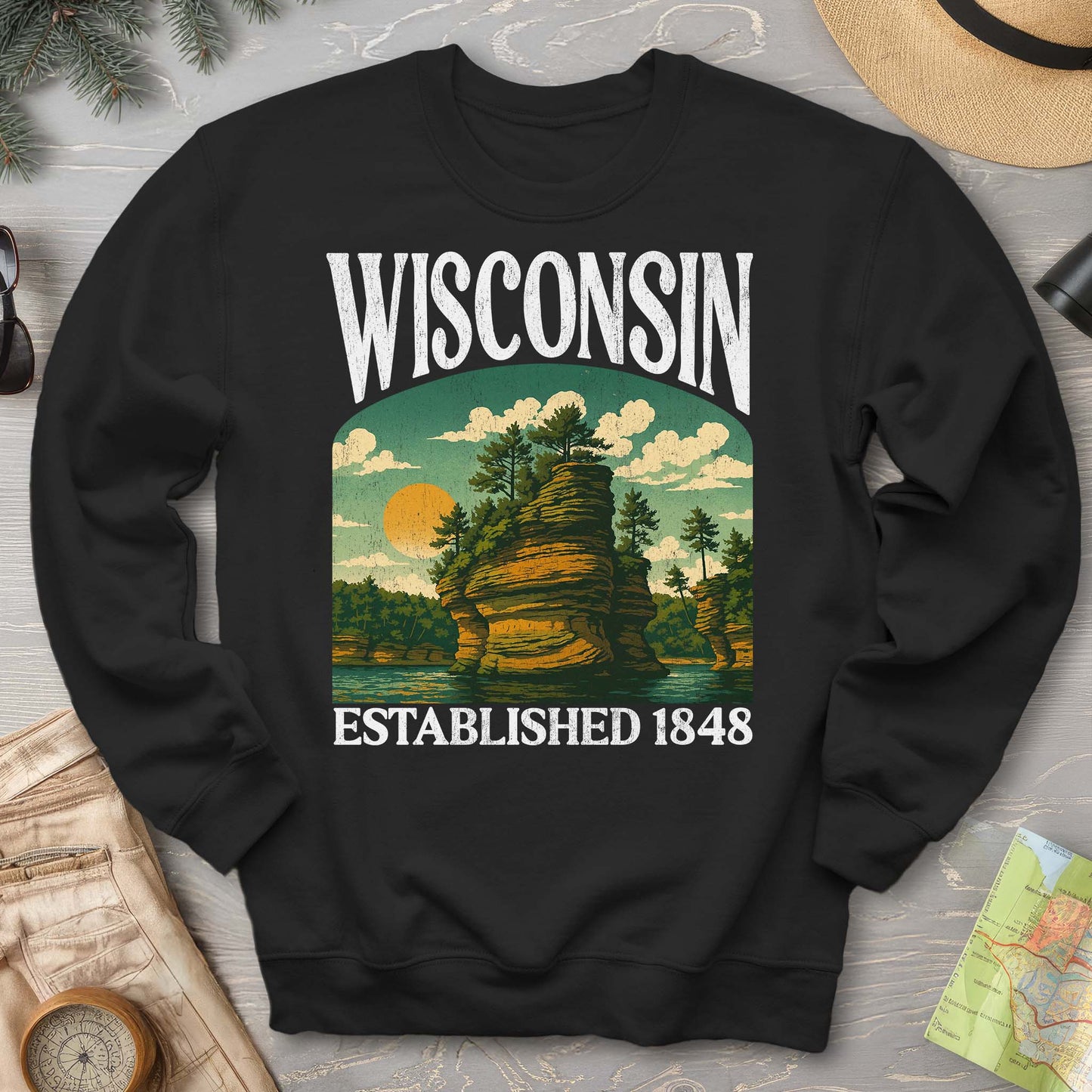 Wisconsin "Big & Bold" Sweatshirt