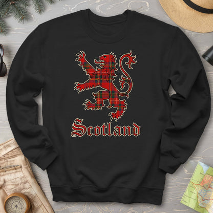 Scotland Tartan Lion Sweatshirt